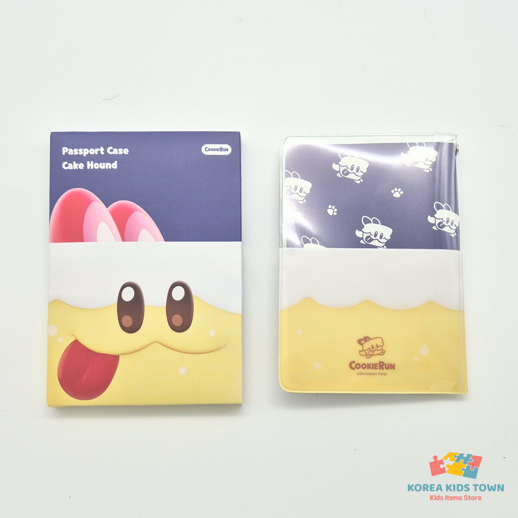CookieRun Kingdom 5th Anniversary Cake Hound Passport Case Cover