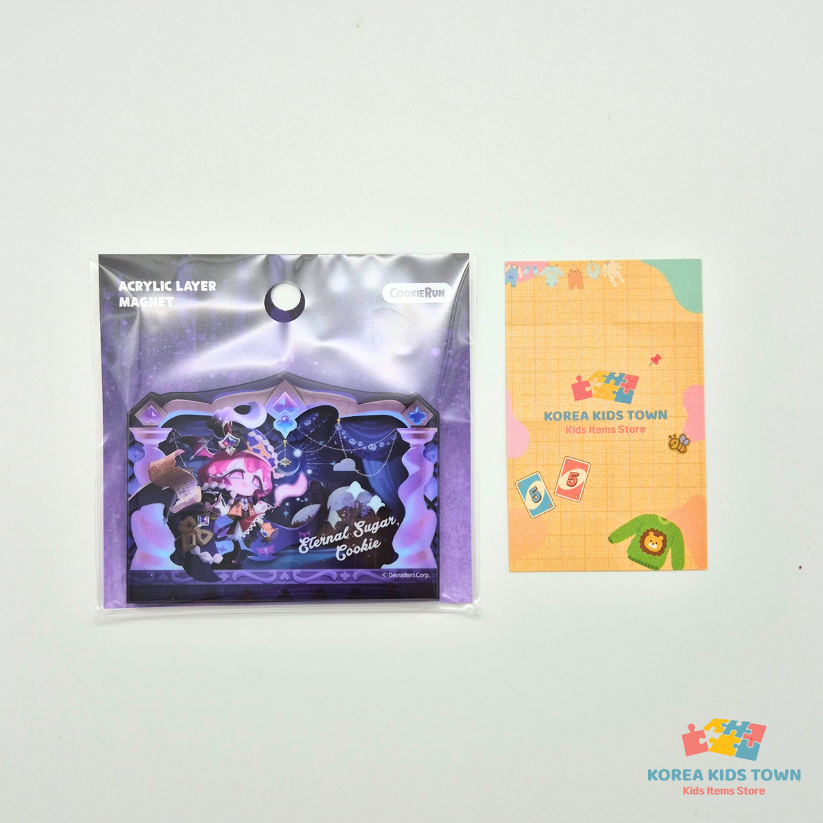 CookieRun Kingdom 5th Anniversary Layer Magnet (Shadow Milk)