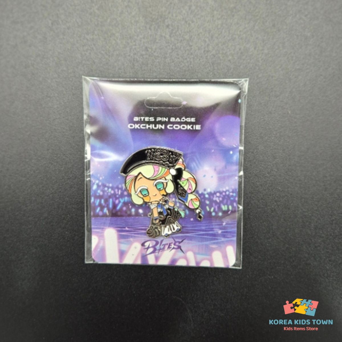 CookieRun Bites Collab Pin Badge Metal Brooch Bag Accessory