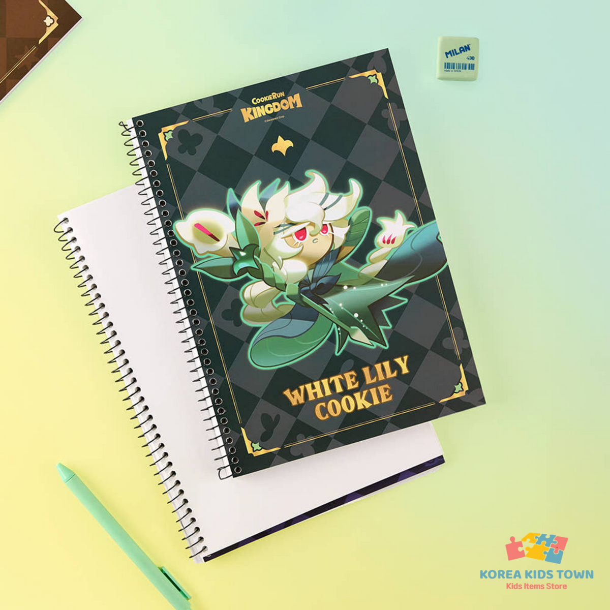 CookieRun Kingdom Brand New Goods (Shadow Milk, Notes/ mouse pad)