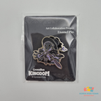 CookieRun Kingdom Pin Badge Brooch Korea (BEAST COOKIE, Shadow Milk)
