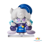 CookieRun Kingdom Cafe Part-Timer Mini Figure Caramel Choux, Milky Way