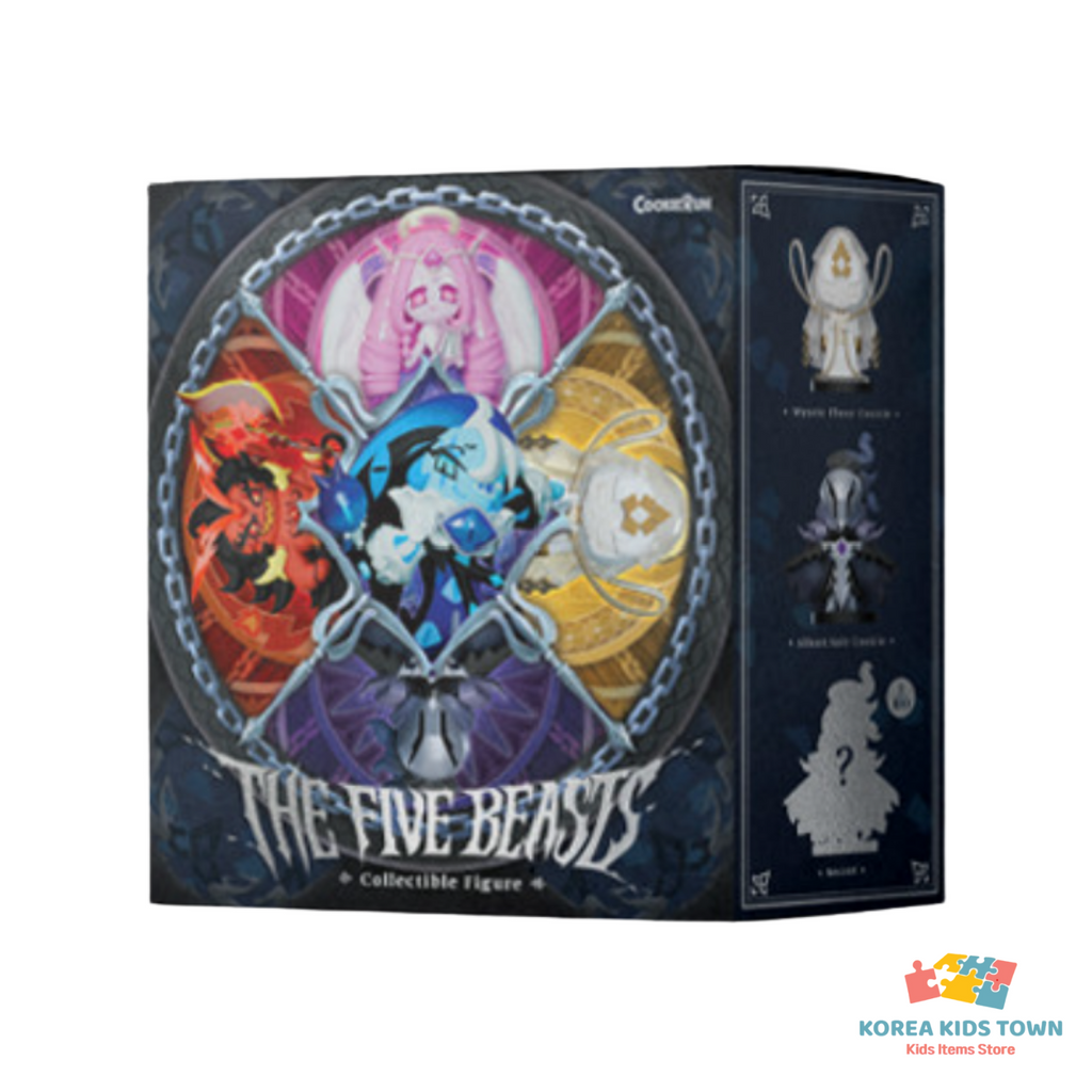 CookieRun Kingdom Figure The Five Beasts + Photo Card
