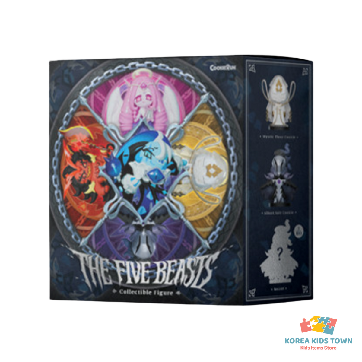 CookieRun Kingdom Figure The Five Beasts + Photo Card