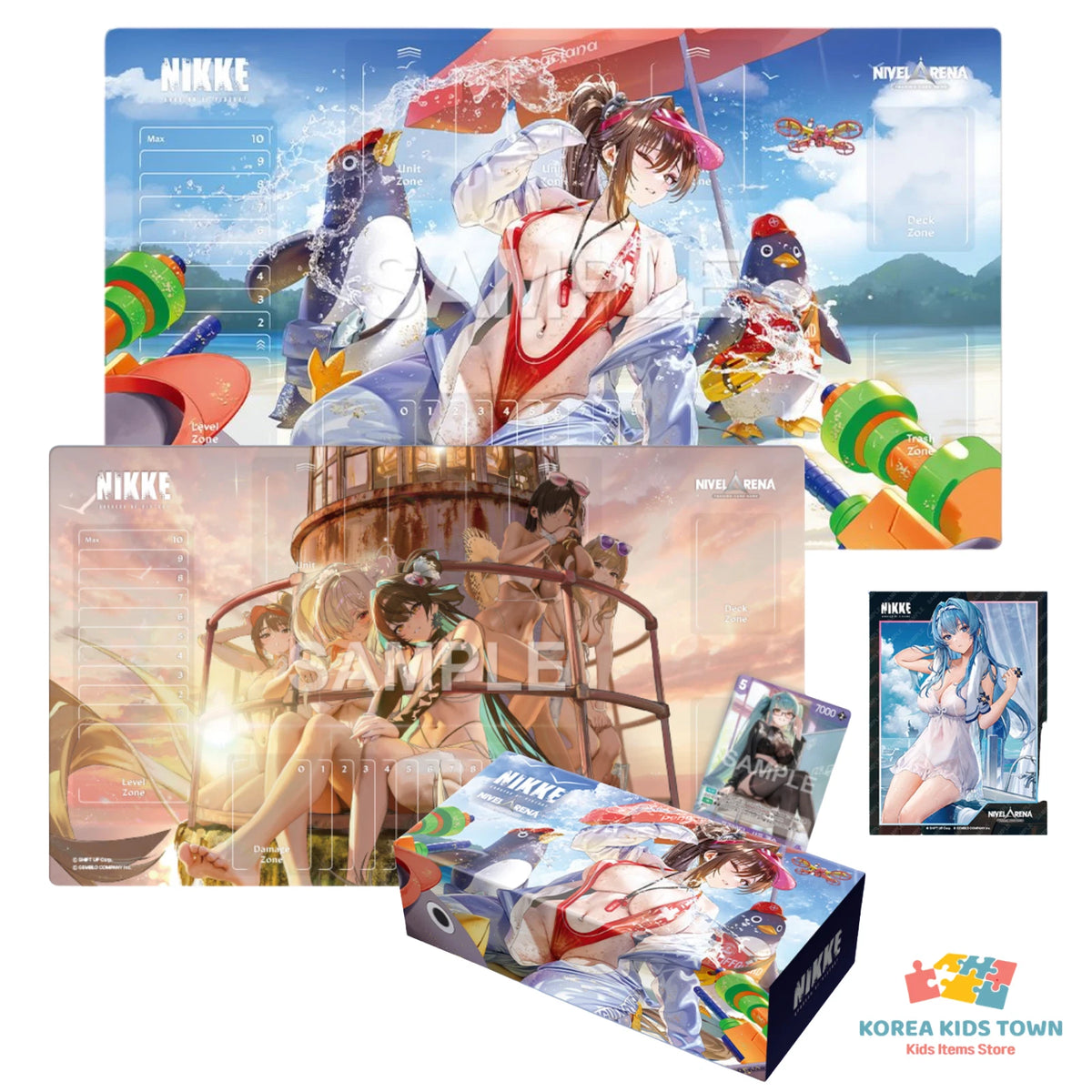 NIKKE Nivel Arena BT08 Wave To You Playmats, Deck Case & Sleeves — image 1