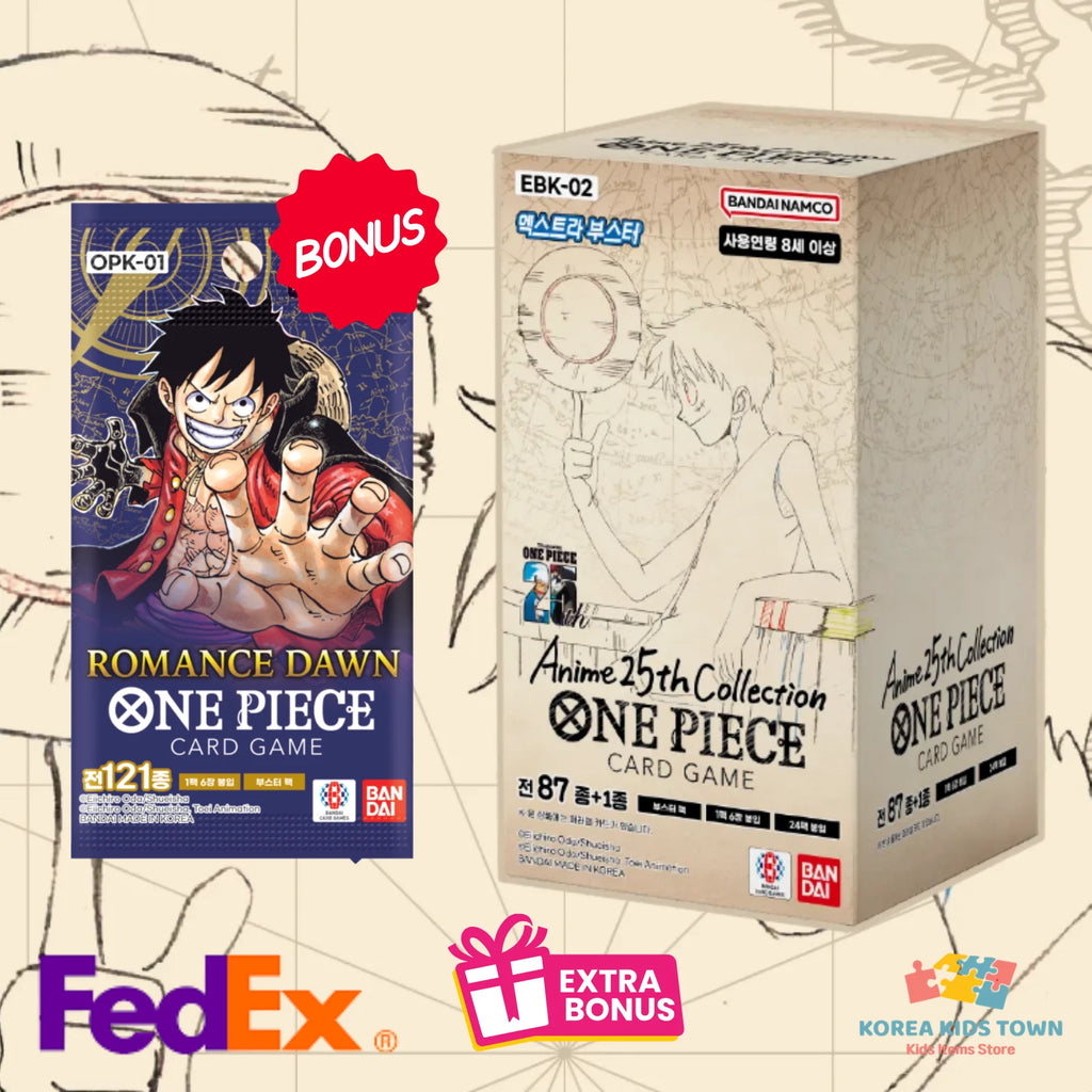 One Piece EB02 Anime 25th Collection Booster Box / Carton — Korean Edition — image 1