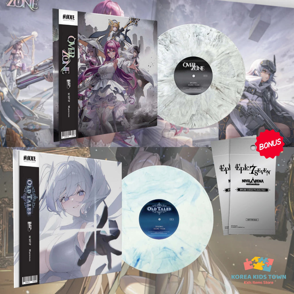 NIKKE OST LEVEL NINE Marbled Vinyl — Over Zone / Old Tales — image 4