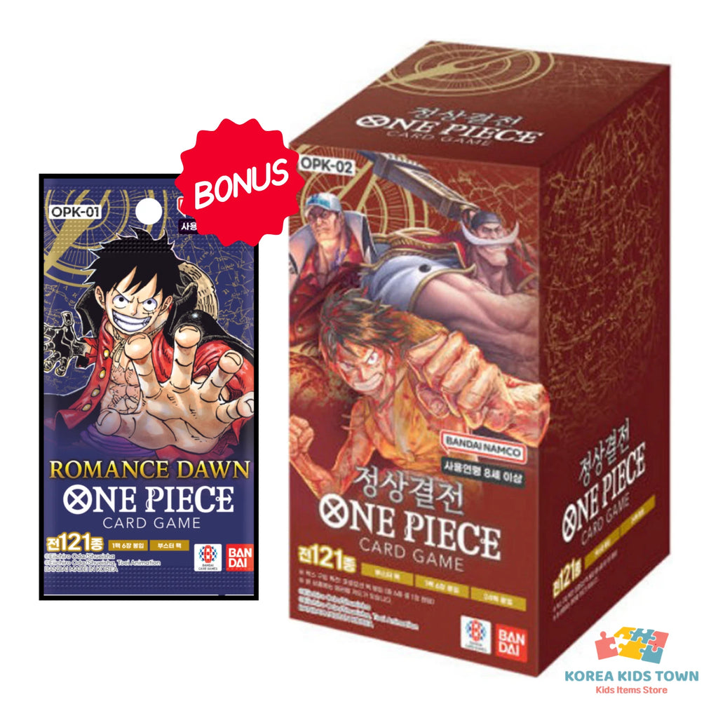 One Piece Card Game PARAMOUNT WAR Booster Box OP-02 — Korean Edition — image 1