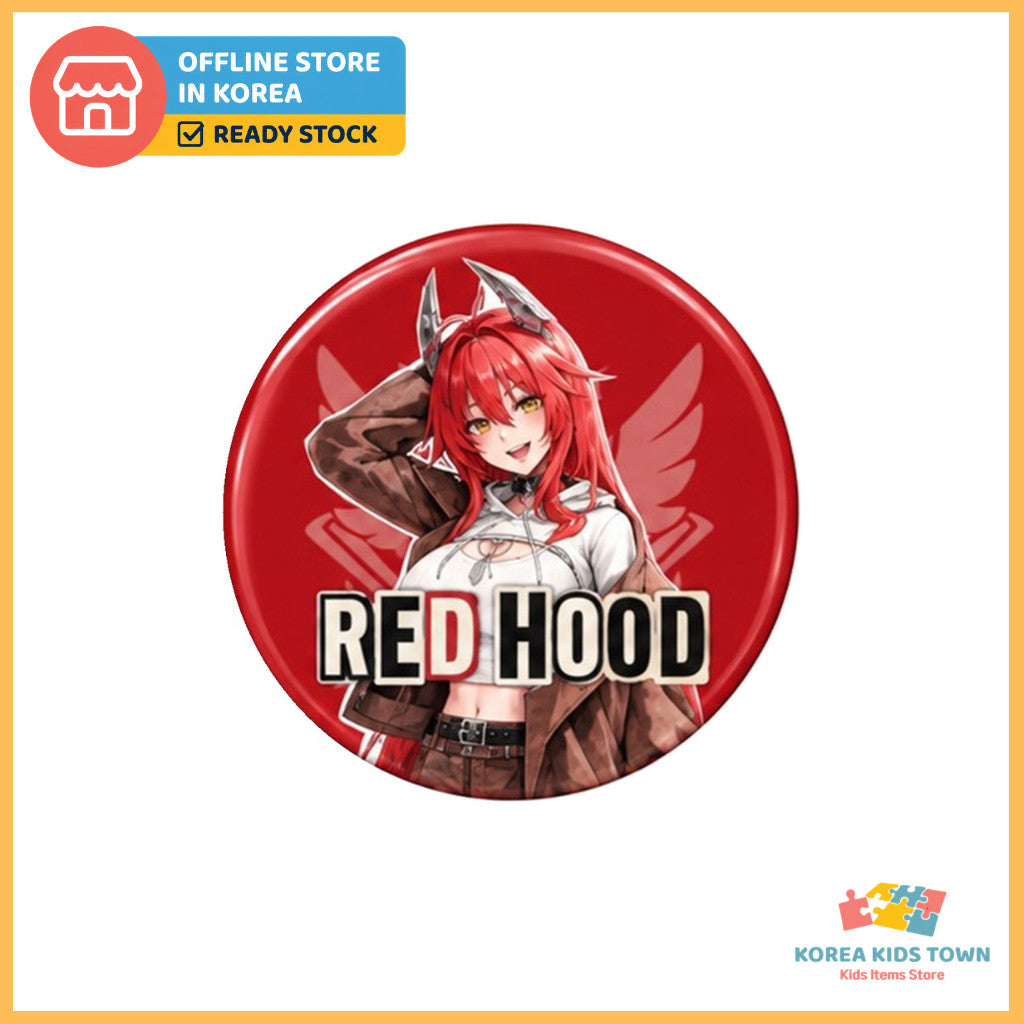 Pin Badge — Red Hood