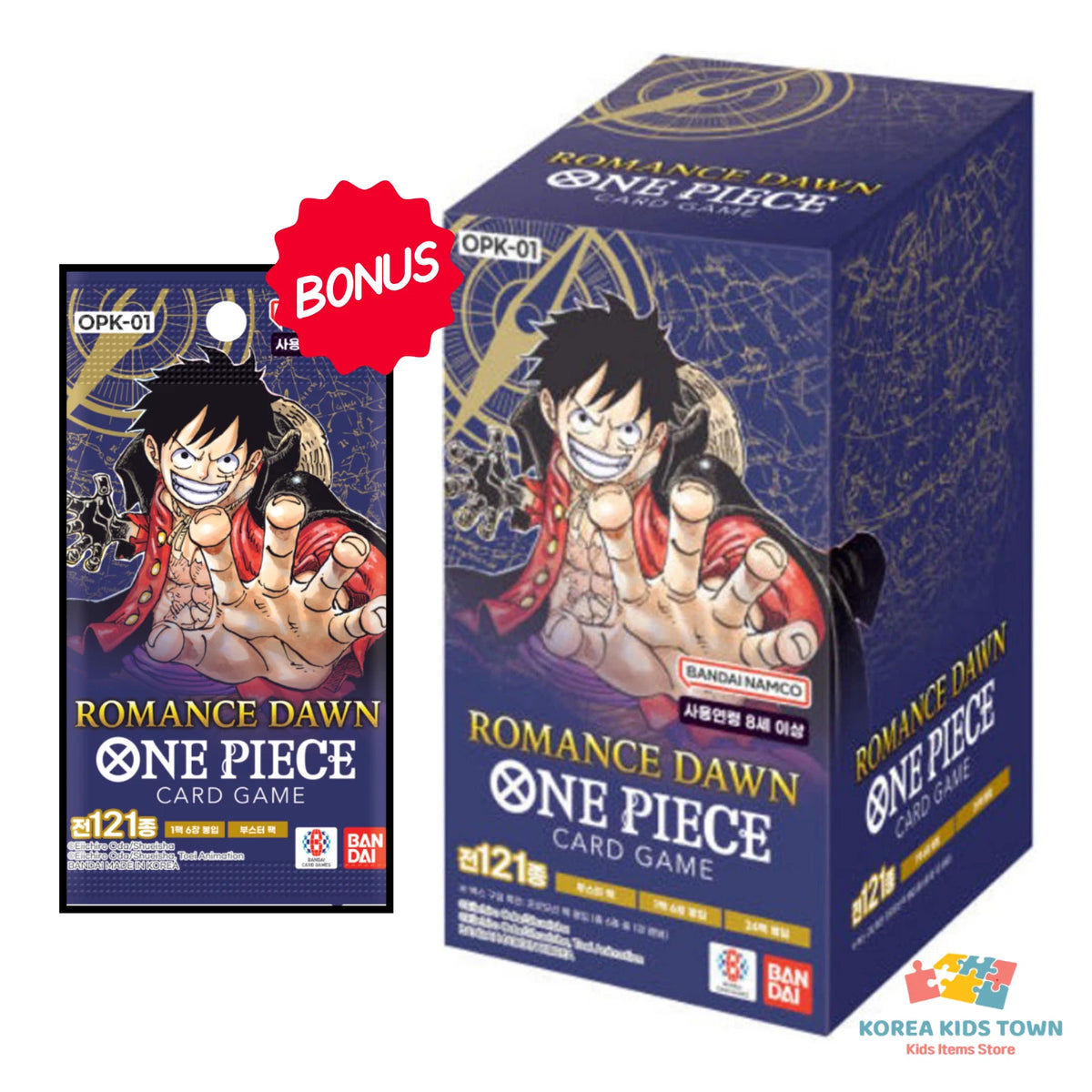 One Piece Card Game Romance Dawn Booster Box OP-01 — Korean Edition — image 1