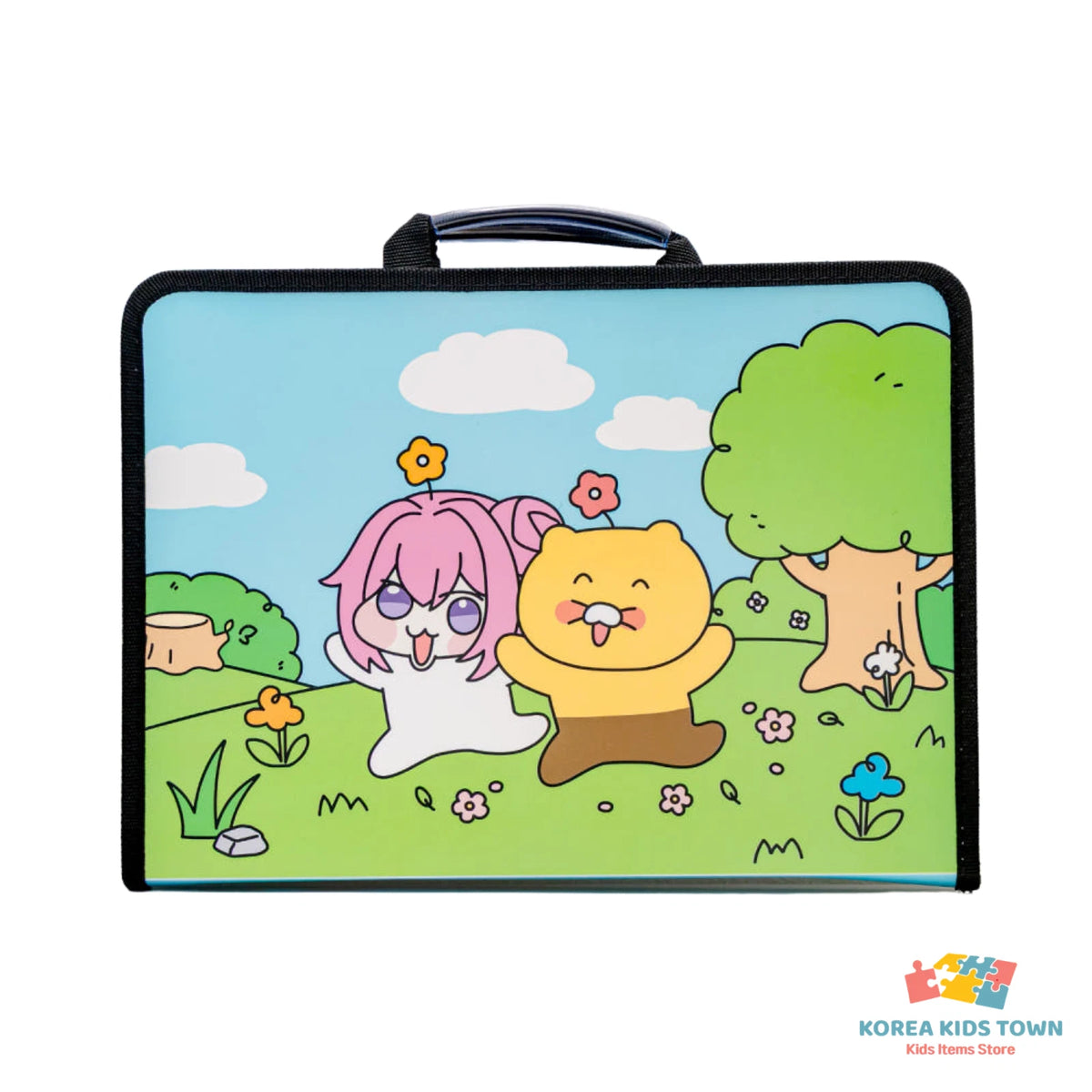 NIKKE Doro & Choonsik Zipper File Pouch — image 1