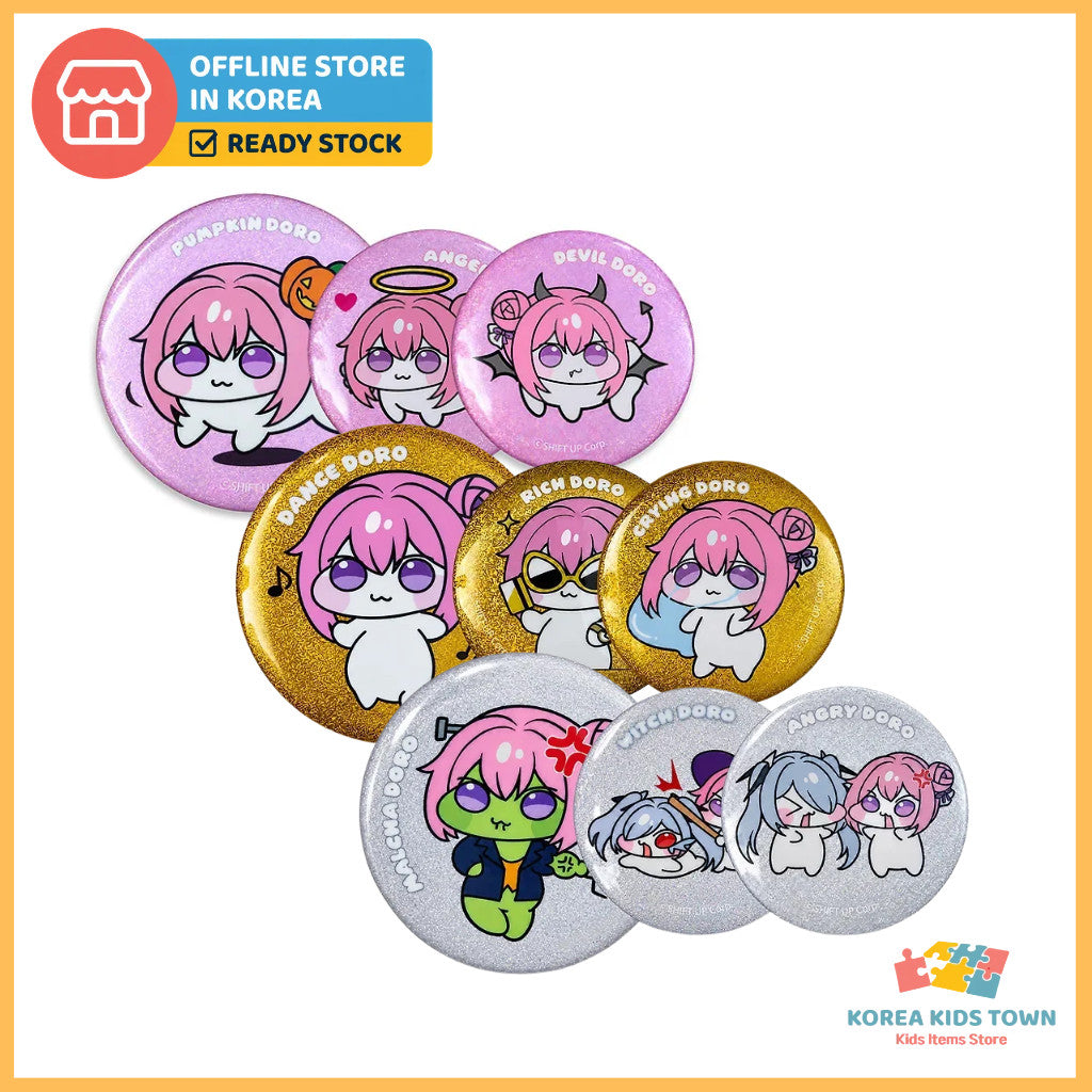 [Pre-Order] GODDESS OF VICTORY NIKKE DORO Halloween Emoticon Random Pin Badge SET