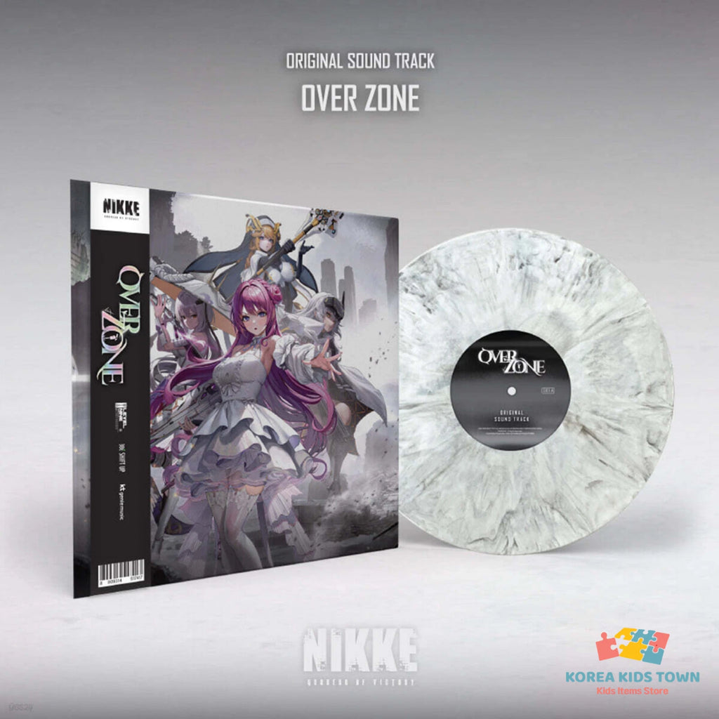 NIKKE OST LEVEL NINE Marbled Vinyl — Over Zone / Old Tales — image 2
